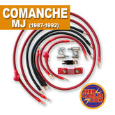 Upgrade your Jeep Comanche MJ (1987-1992) with the Big 7 battery cable kit for superior electrical flow on rugged trails.